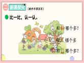 北师大版（2024）一年级上册数学--1.7 动物乐园（课件）