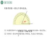 新人教版数学四年级上册3.4画角课件