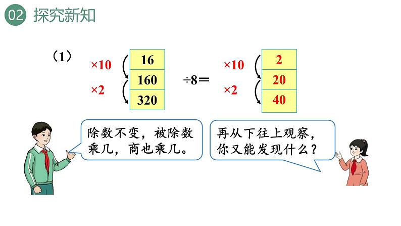 新人教版数学四年级上册6.2.10 商的变化规律课件06