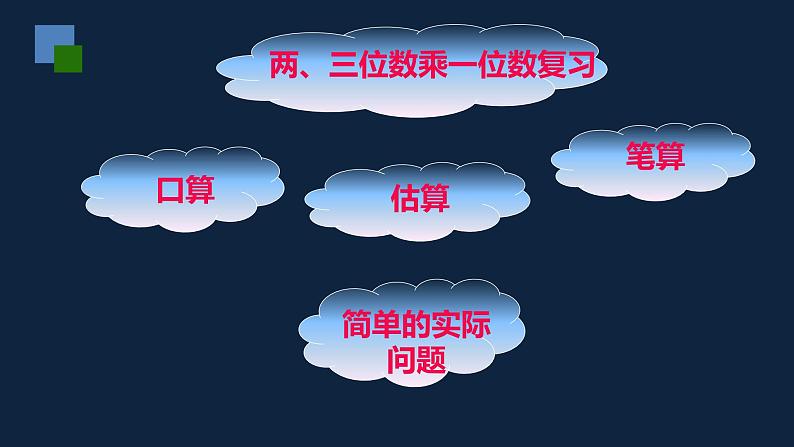 无锡苏教版三年级数学上册第八单元《两、三位数乘一位数复习》课件03