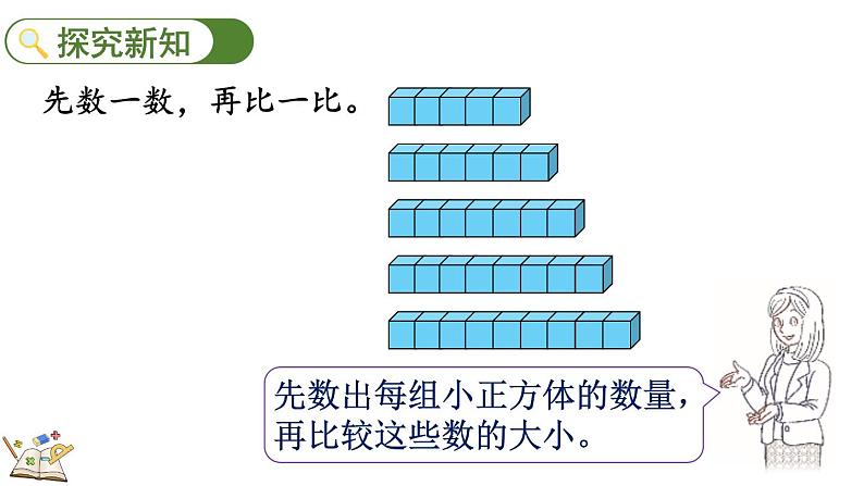 2024年人教版新教材一上数学第二单元2.1.2 比大小、第几课件03