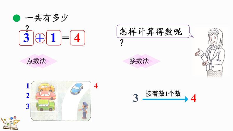 2024年北师大版数学一年级上册2.1 第2课时 一共有多少（2）课件05