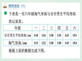 北师大版六年级数学上册第5章第4节身高的变化 课件