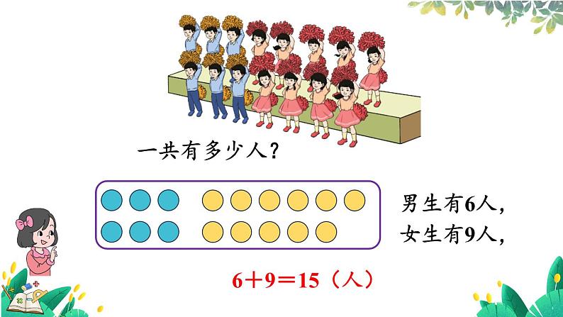 人教版数学一年级上册 5.5 多角度解决求总数的问题 PPT课件+教案+习题08