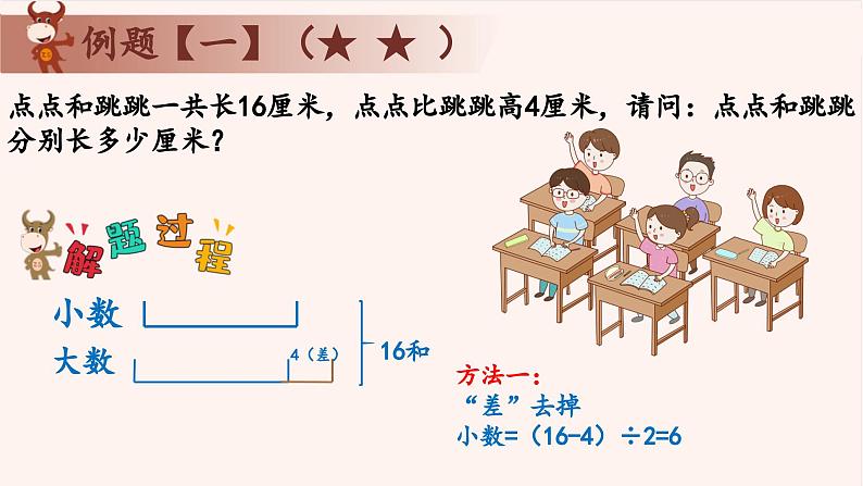 13、和差问题-2024-2025学年度小学二年级奥数 全套教学课件PPT  陕西人民教育出版社03