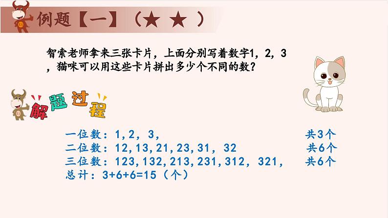 7、枚举法-2024-2025学年度小学三年级奥数 全套教学课件PPT  陕西人民教育出版社04