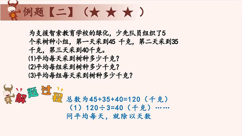 11、平均数问题-2024-2025学年度小学三年级奥数 全套教学课件PPT  陕西人民教育出版社08