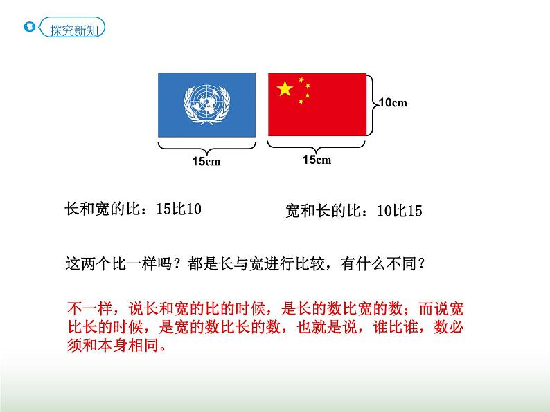 人教版六年级数学上册第4单元第1课时比的意义（教材46-47）课件第5页