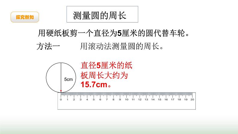 北师大版六年级数学上册第1单元第4课时圆的周长课件03