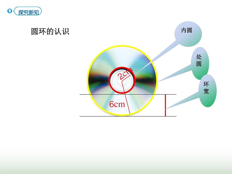 人教版六年级数学上册第5单元第5课时圆环的面积课件第5页