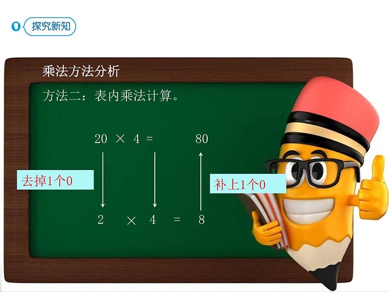人教版三年级数学上册第六单元第一课时整十、整百乘一位数口算课时课件第7页