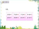 北师版（2024）数学一年级上册 第4单元 4.8 10以内数加与减 做个加法表 PPT课件