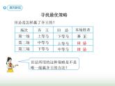人教版四年级数学上册第八单元3对策问题（赛马）课件