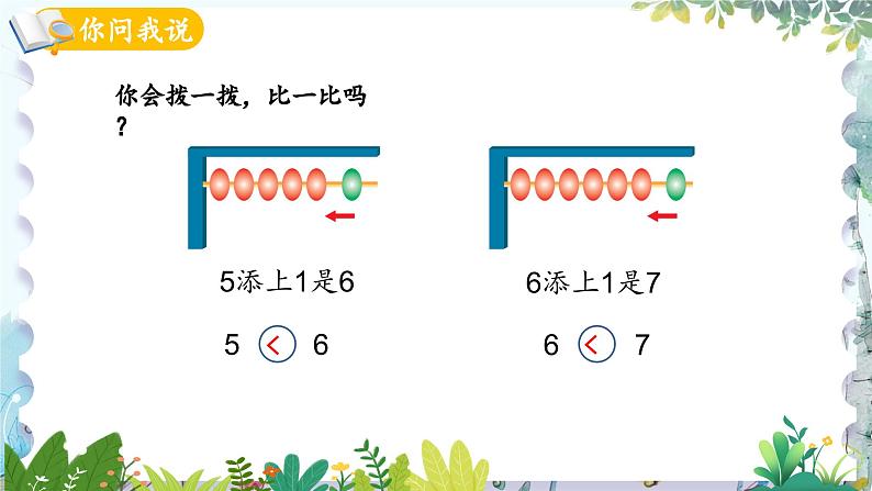 青岛版（2024）数学一年级上册 第2单元 信息窗1 6、7的认识和加减法 PPT课件08