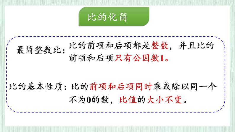 北师大版六年级数学上册总复习（2）比的认识 课件07