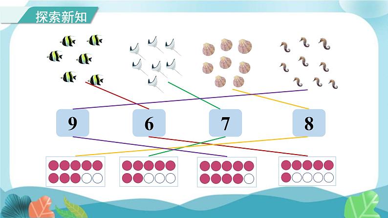 人教版（2024）数学一年级上册 第二单元 第1课时 6~9的认识 课件第8页