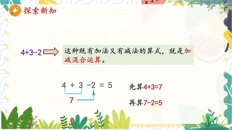 人教版（2024）数学一年级上册 第2单元 2.3 第4课时 加、减混合 PPT课件06