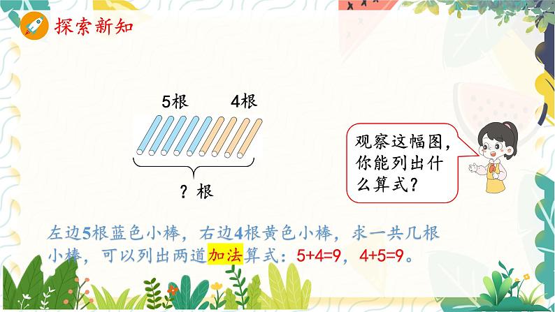 人教版（2024）数学一年级上册 第2单元 2.2 第3课时 8和9的加减法 PPT课件第6页