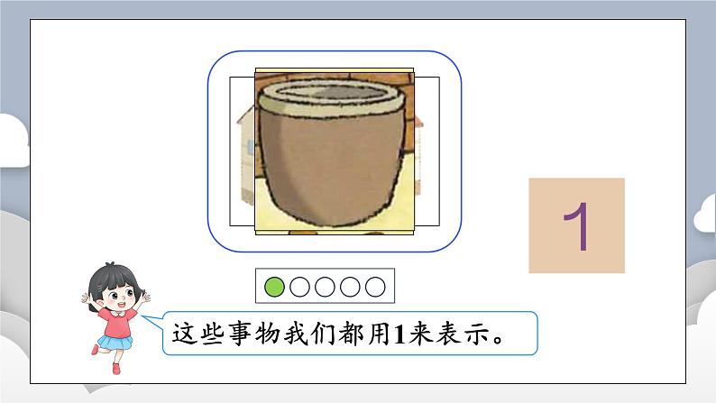 小学数学一年级上册【人教版】PPT上课课件 一 5以内数的认识和加、减法 1. 1~5的认识 第1课时 1~5的认识04