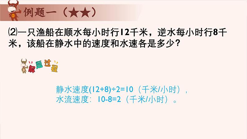 16、流水行船初步-2024-2025学年度小学四年级奥数 全套教学课件PPT  陕西人民教育出版社第6页