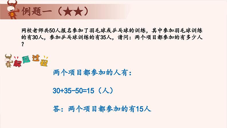 18、容斥原理初步-2024-2025学年度小学四年级奥数 全套教学课件PPT  陕西人民教育出版社第2页