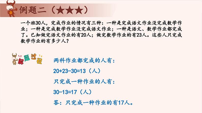 18、容斥原理初步-2024-2025学年度小学四年级奥数 全套教学课件PPT  陕西人民教育出版社第4页