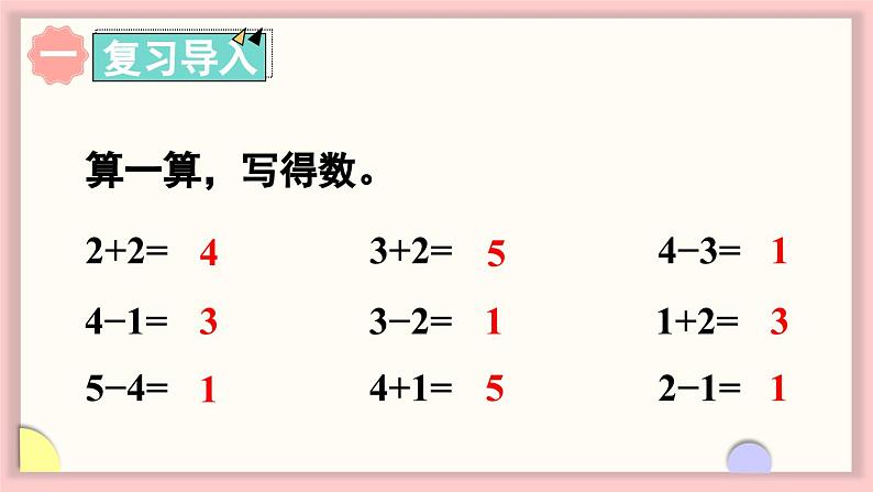 北师大版（2024）一年级上册数学--2.3 可爱的小猫（课件）第2页