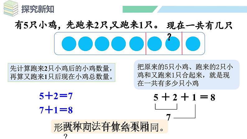 人教2024版数学一年级上册--2.3 10的认识和加、减法 第4课时 连加、连减（课件）07