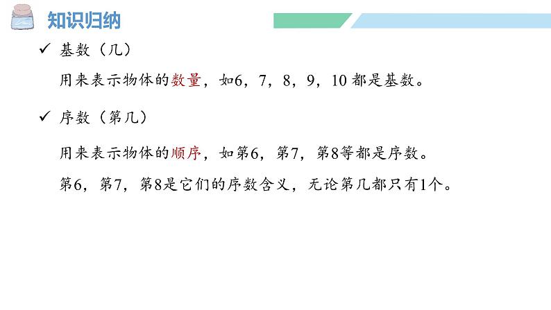 人教2024版数学一年级上册--第二单元 6~10的认识和加、减法 整理和复习（1）（课件）第4页