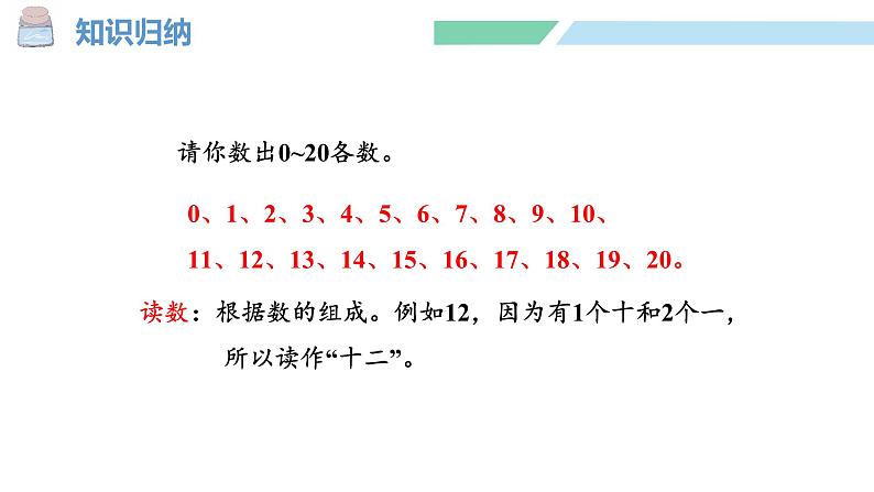 人教2024版数学一年级上册--第四单元 11~20的认识 整理和复习（课件）04