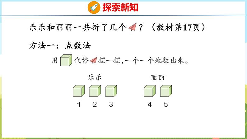 1.3 5以内的加法（课件）-2024-2025学年一年级上册数学青岛版（五四学制2024）05