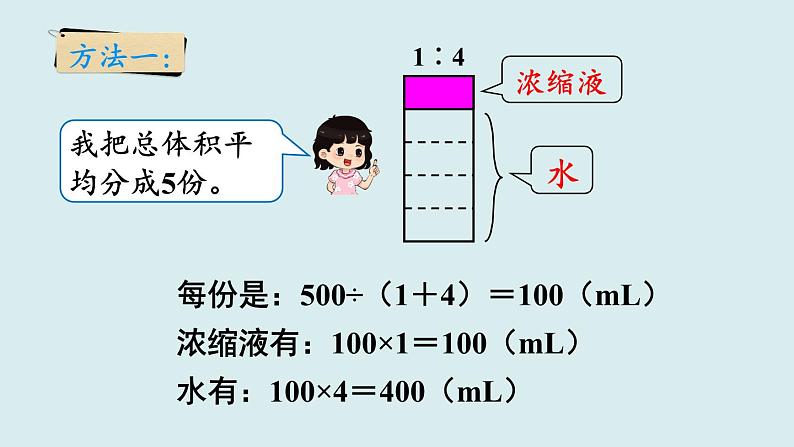 人教版六年级数学上册第四单元《比》第3课时  比的应用课件06