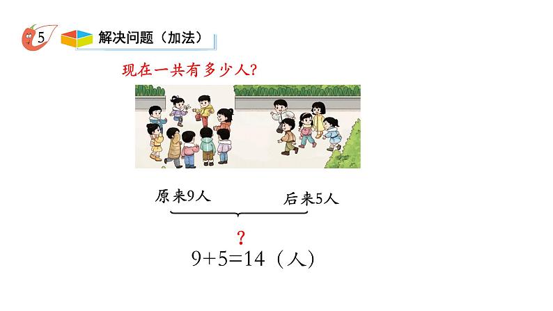 小学数学新西师版一年级上册第五单元20以内的进位加法《进位加法》第6课时教学课件（2024秋）06