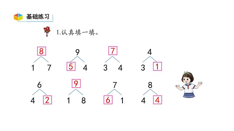 小学数学新西师版一年级上册第二单元 0~9的加减法《认识减法》第5课时教学课件（2024秋）02