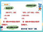 冀教版小学数学六年级上册课件5.2《百分数的应用（二）》