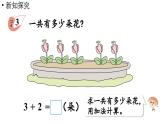 小学数学新西师版一年级上册第二单元0～9的加减法第2课时《加法的计算》教学课件（2024秋）