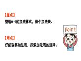 小学数学新西师版一年级上册第二单元0～9的加减法第4课时《做个加法表》教学课件（2024秋）