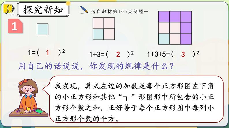 8.1《运用数形结合发现规律》课件 -小学六年级数学上册（人教版）第5页