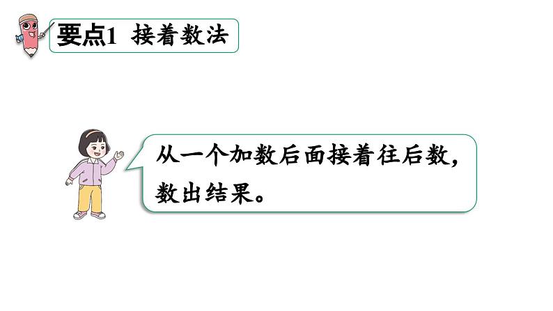 小学数学新西师版一年级上册第五单元20以内的进位加法第6课时《整理与复习（一）》教学课件（2024秋）第3页