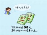 青岛版（六三制）数学三年级上册 一 动物趣闻——克、千克、吨的认识 复习(1)课件