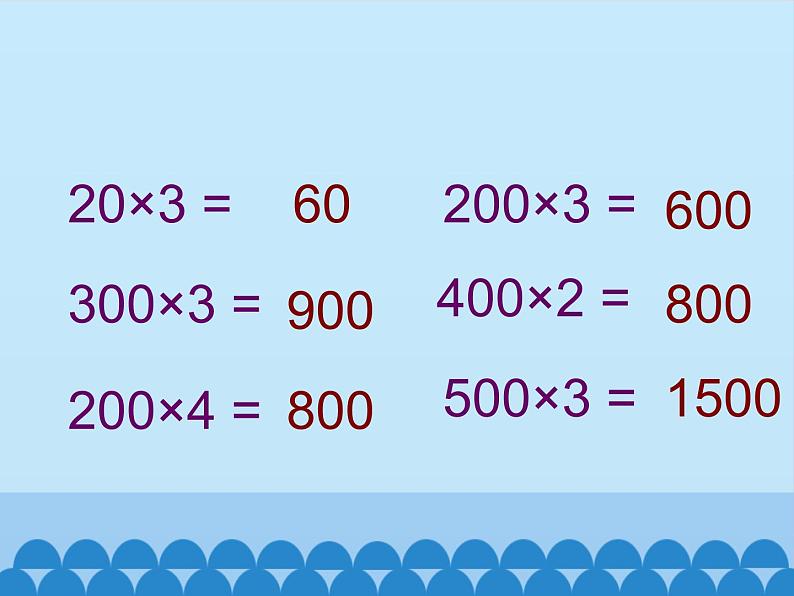 青岛版（六三制）数学三年级上册 三 富饶的大海——三位数乘一位数-第二课时_课件第2页