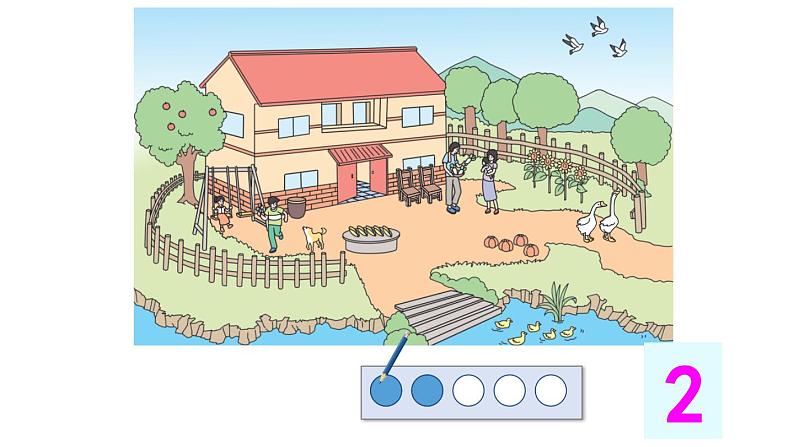 小学数学新人教版一年级上册第一单元1~5的认识第1课时《1~5的认识》教学课件（2024秋）第6页