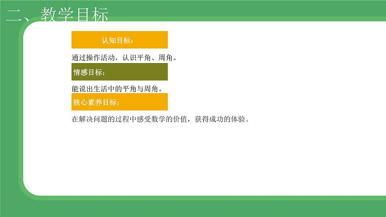 北师大版小学数学四年级上册第二单元线与角《旋转与角》说课PPT第4页