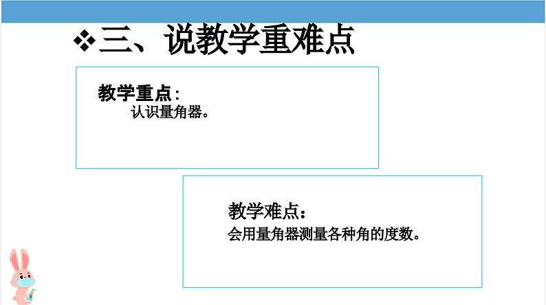 北师大版小学数学四年级上册第二单元《角的度量（一）》说课PPT第7页