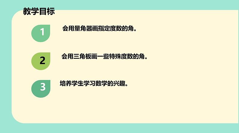 北师大版小学数学四年级上册第二单元《角的度量（二）》说课课件第6页