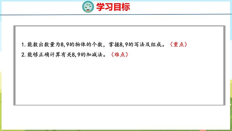 2.2  8、9的认识和加减法（课件）-2024-2025学年一年级上册数学青岛版（五四学制2024）02