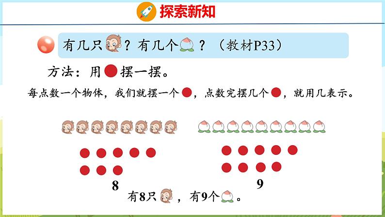 2.2  8、9的认识和加减法（课件）-2024-2025学年一年级上册数学青岛版（五四学制2024）05