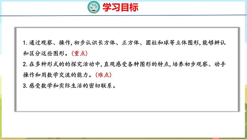 3 认识立体图形（课件）-2024-2025学年一年级上册数学青岛版（五四学制2024）02