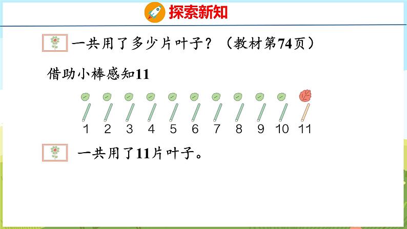 4.1 认识11~20（课件）-2024-2025学年一年级上册数学青岛版（五四学制2024）06