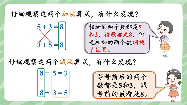 人教版（2024）数学一年级上册 第2单元 2.2 第5课时 8和9的加、减法 PPT课件+教案06